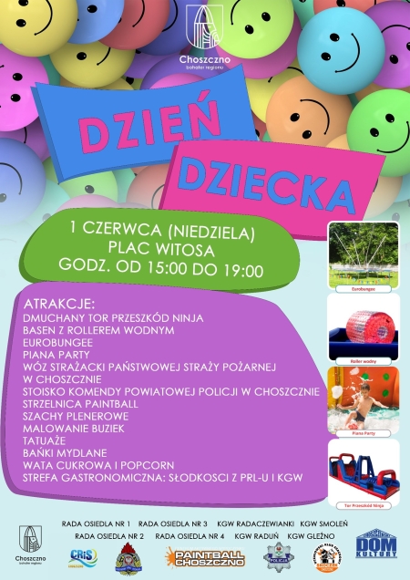 ATRAKCJE NA DZIEŃ DZIECKA 