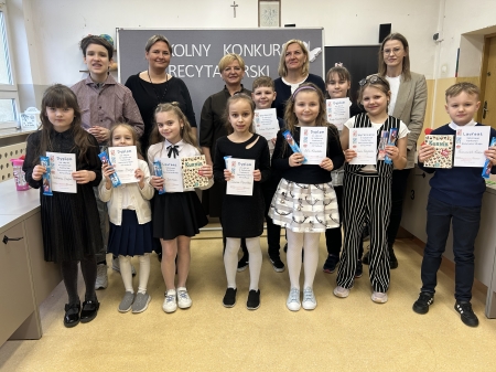 SZKOLNY KONKURS RECYTATORSKI