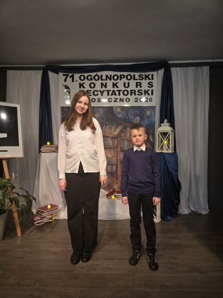 POWIATOWY KONKURS RECYTATORSKI