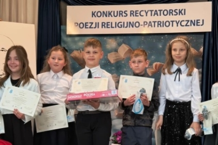 KONKURS POEZJI RELIGIJNO - PATRIOTYCZNEJ